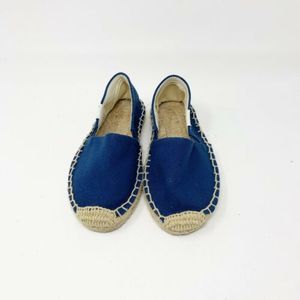 NWOB Soludos Kids Espadrille Navy Slip On Sandal